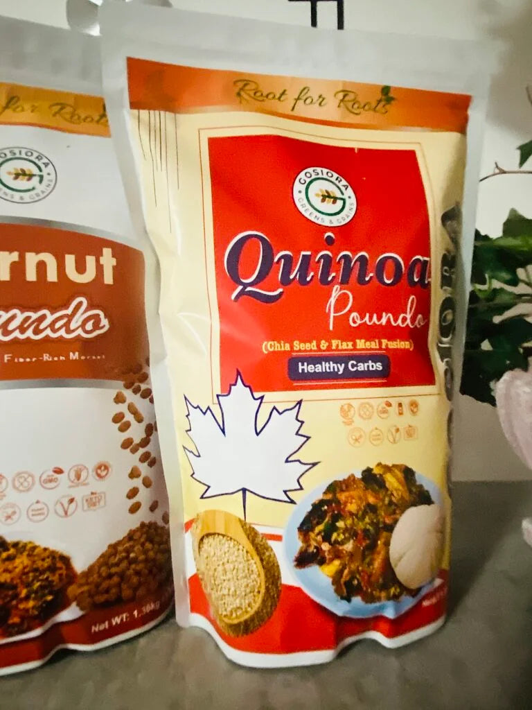 Quinoa Poundo | Quinoa Fufu | -3lbs