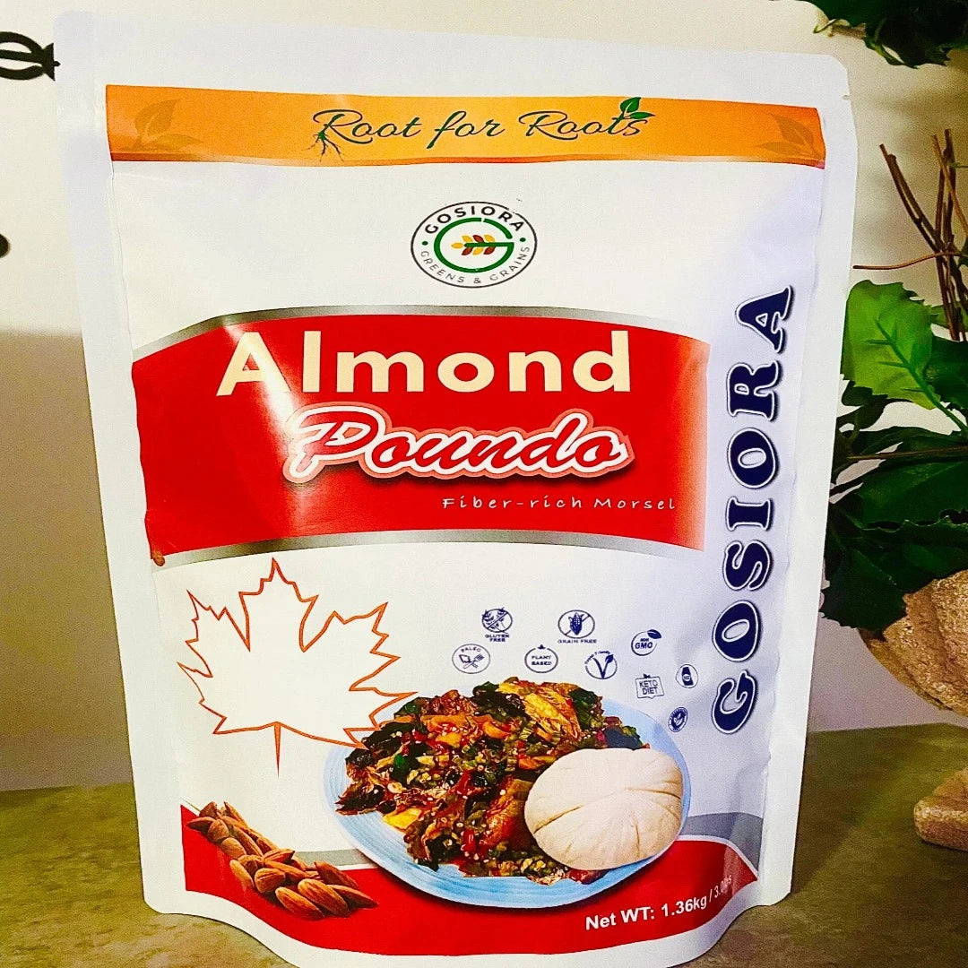 Almond Poundo I Almond Fufu -6.6lbs