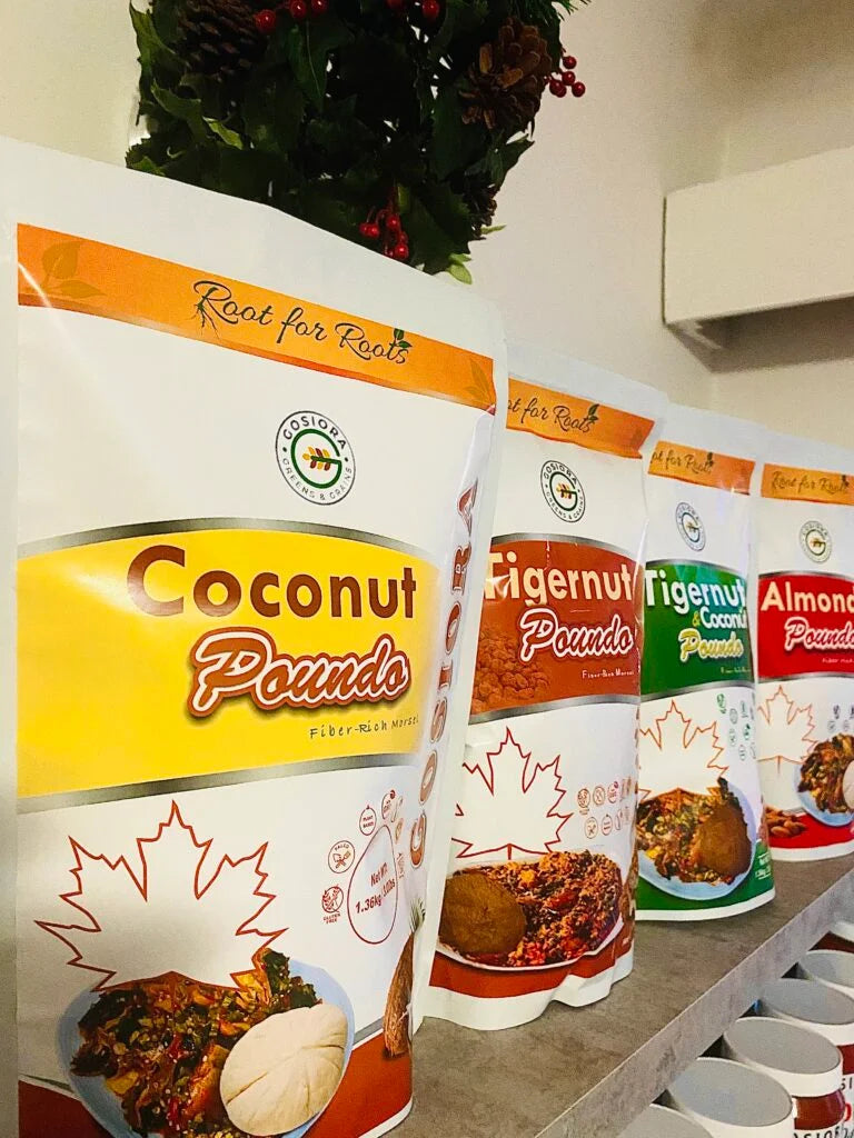 Coconut Poundo I Coconut Fufu – 3lbs