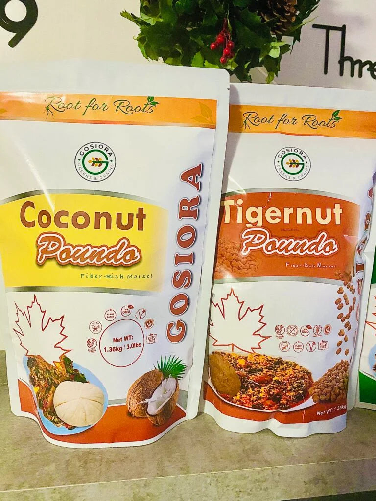 Coconut Poundo I Coconut Fufu – 3lbs