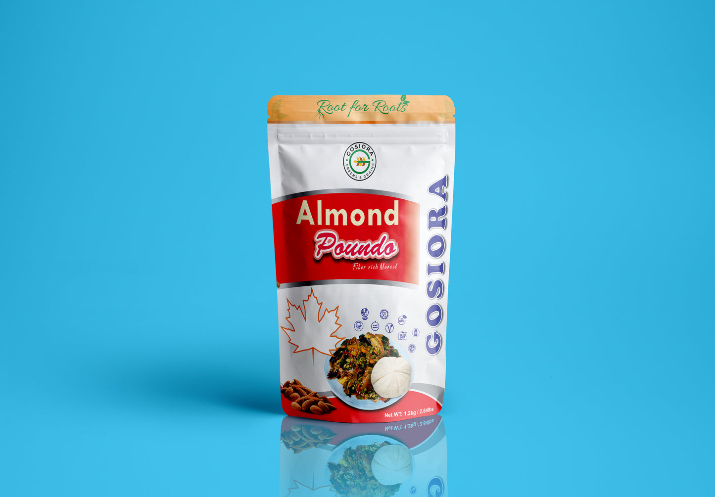 Almond Poundo I Almond Fufu -6.6lbs