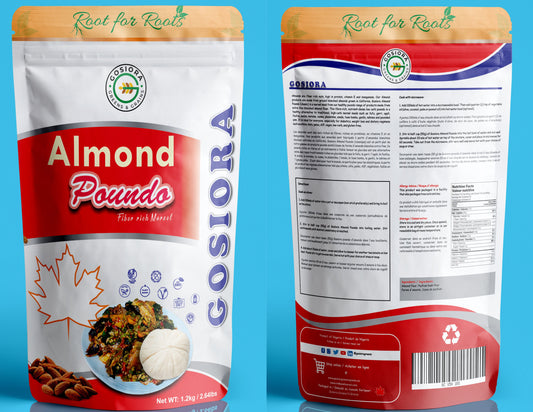 Almond Poundo I Almond Fufu -6.6lbs