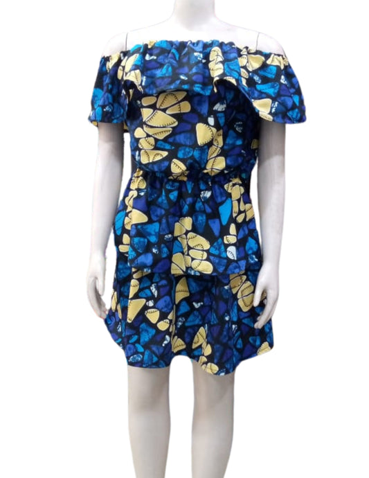 Blue & Pastel Romper