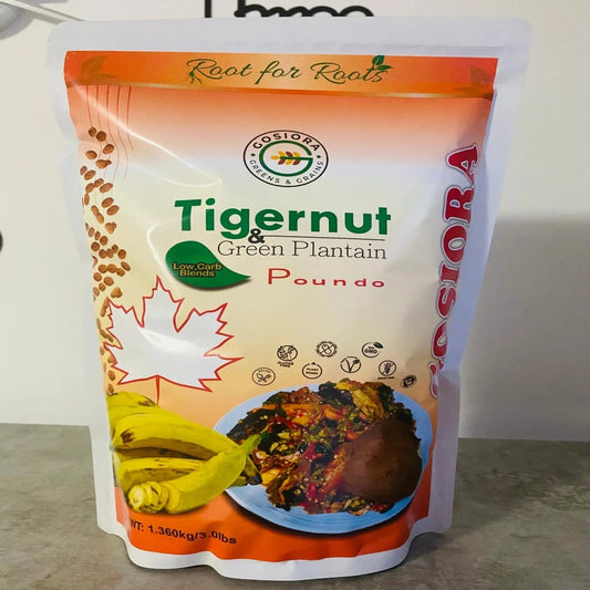 Tigernut Poundo I Green Plantain Fusion – 3lbs