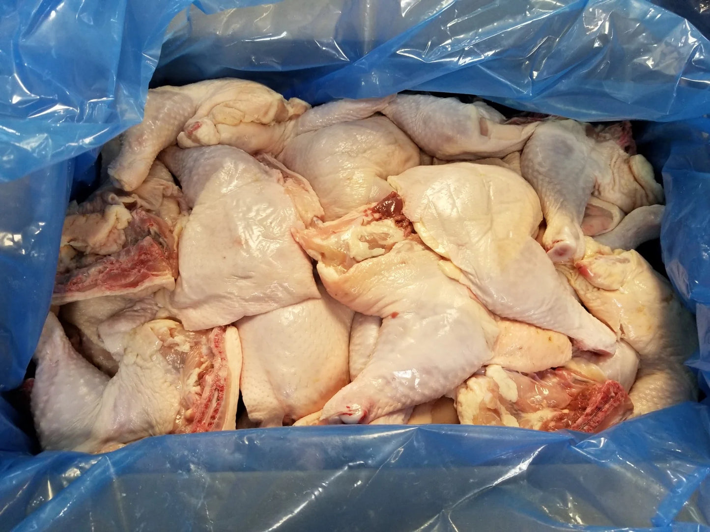 Frozen Chicken Legs - With Back Attached