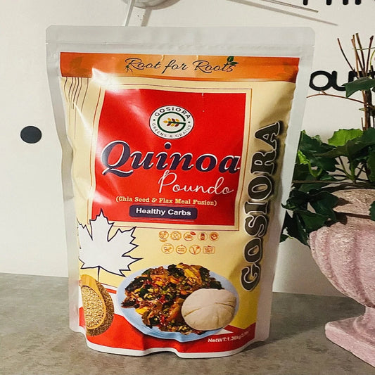 Quinoa Poundo | Quinoa Fufu | -3lbs
