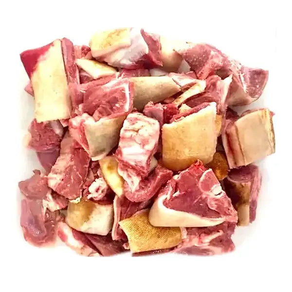 Premium Meat - Burnt Skin Goat Meat Chunks