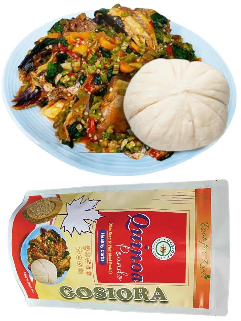 Quinoa Poundo | Quinoa Fufu | -3lbs
