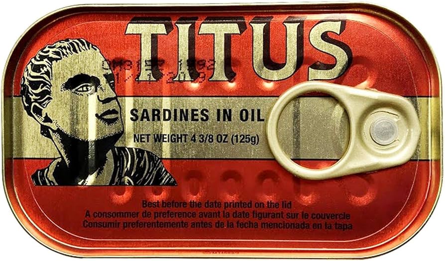 Titus Sardine in Soy Oil | 125g