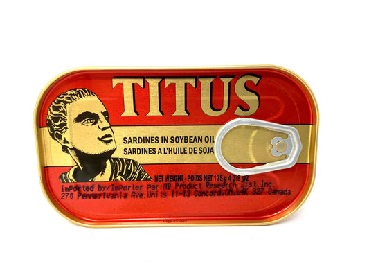 Titus Sardines in Soy Oil