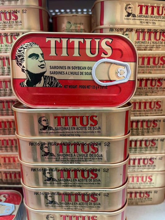 Titus Sardines in Soy Oil