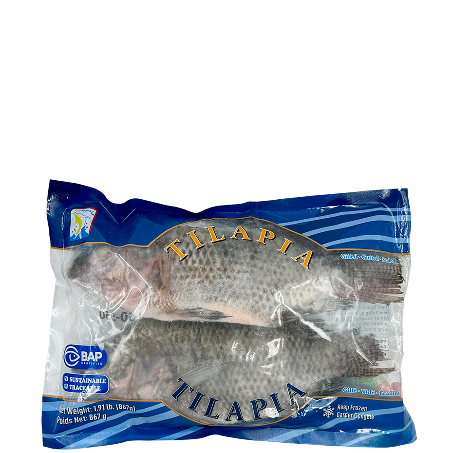Frozen Tilapia Fish - Farmed