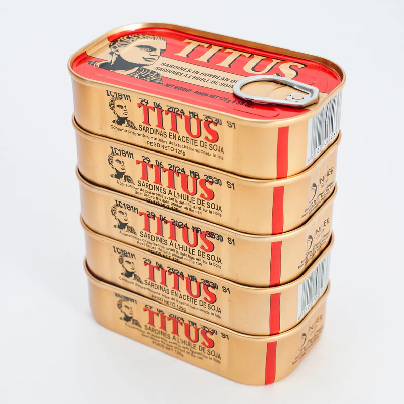 Titus Sardine in Soy Oil | 125g