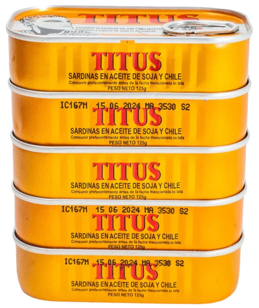 Titus Sardines - Spicy