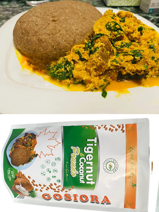 Tigernut Poundo I Tigernut Fufu (Coconut Fusion) – 3lbs