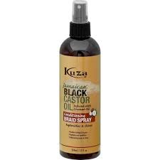 Kuza Jamaican Black Castor Oil Conditioning Braid Spray