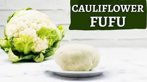 Cauliflower Poundo / Fufu