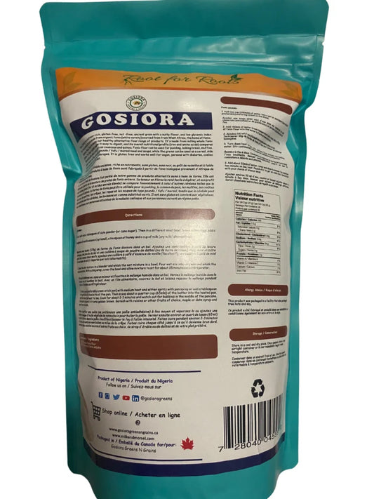 Gosiora Fonio flour / Acha / Funde / Podgi / Sereme / Dibong