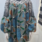 Polka Dot Lace Top Ankara Dress