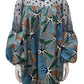 Polka Dot Lace Top Ankara Dress