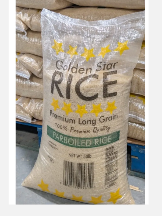 Parboiled Rice - Golden Star
