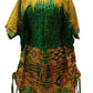 Tri- Pattern Ankara  Dress