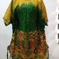 Tri- Pattern Ankara  Dress