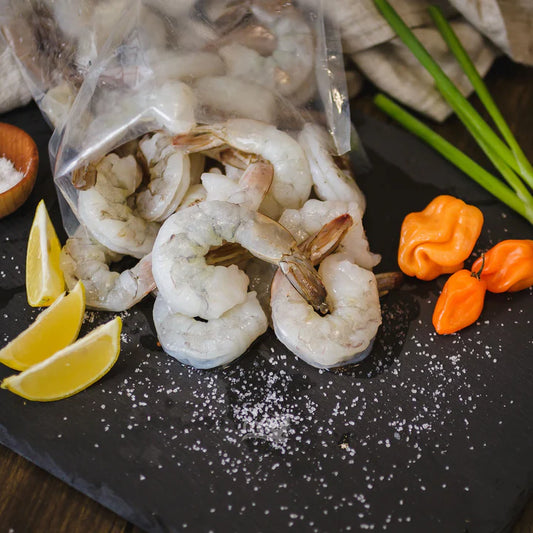 Pacific White Shrimp - Raw. Peeled & Deveined