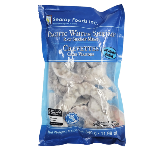Pacific White Shrimp - Raw. Peeled & Deveined