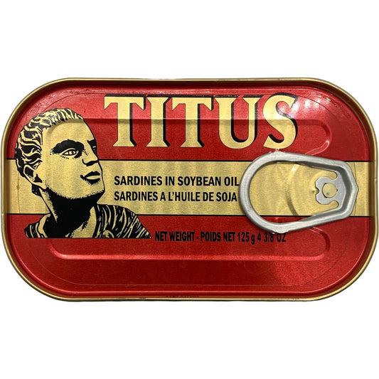 Titus Sardine in Soy Oil | 125g